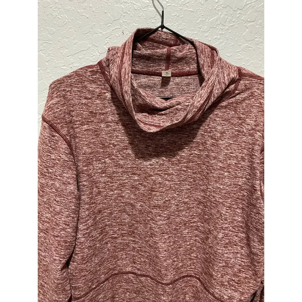 Lululemon Ready to Rulu Fleece Pullover in Heathered Savannah Size 6